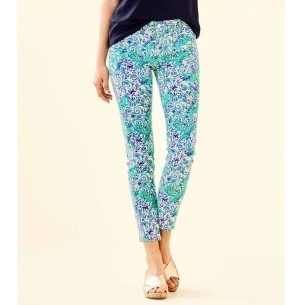 Lilly Pulitzer South Ocean Skinny Crop